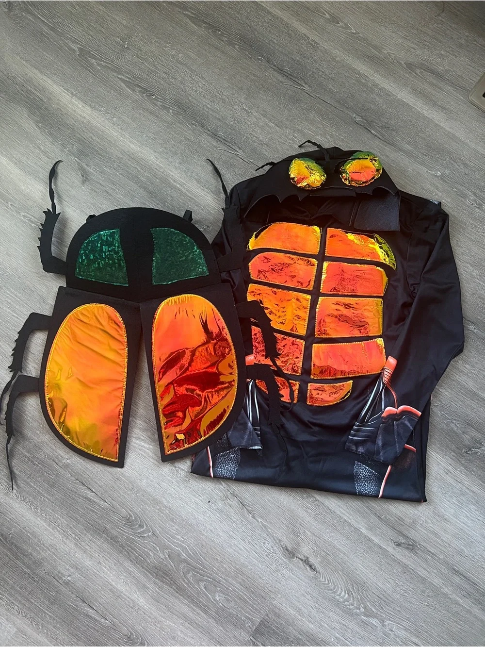NWT Hyde & EEK! Kids Beetle Bug Halloween Cosplay Costume KIDS Small (6-7)